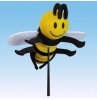 HappyBalls Happy Bee Car Antenna Topper  / Cute Dashboard Accessory 